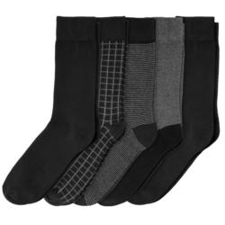 5 Paar Herren Socken aus Baumwollmix-Qualität