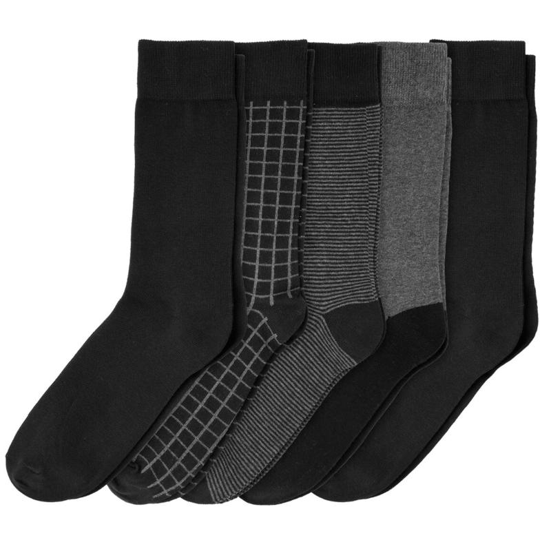 5 Paar Herren Socken aus Baumwollmix-Qualität