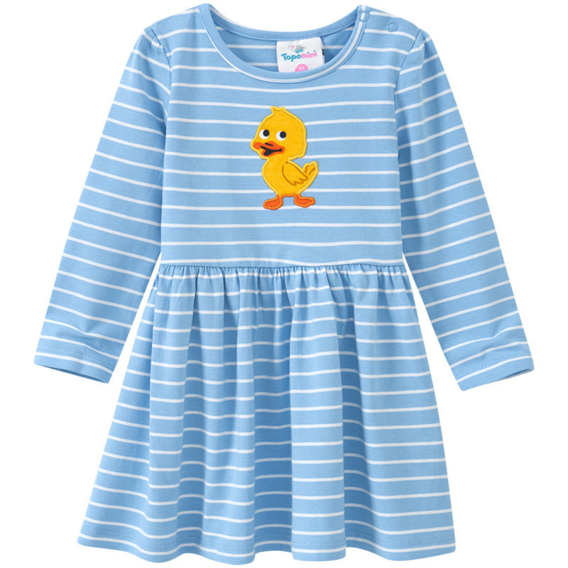 Baby Kleid mit Enten-Applikation