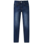 Ernsting's family Mädchen Skinny-Jeans mit Used-Waschung - bis 17.04.2024