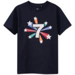 Ernsting's family Kinder T-Shirt mit Geburtstagszahl - bis 15.05.2024