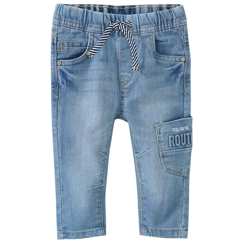 Baby Pull-On-Jeans mit Tunnelzug