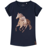 Ernsting's family Mädchen T-Shirt mit Pailletten-Motiv - bis 03.04.2024