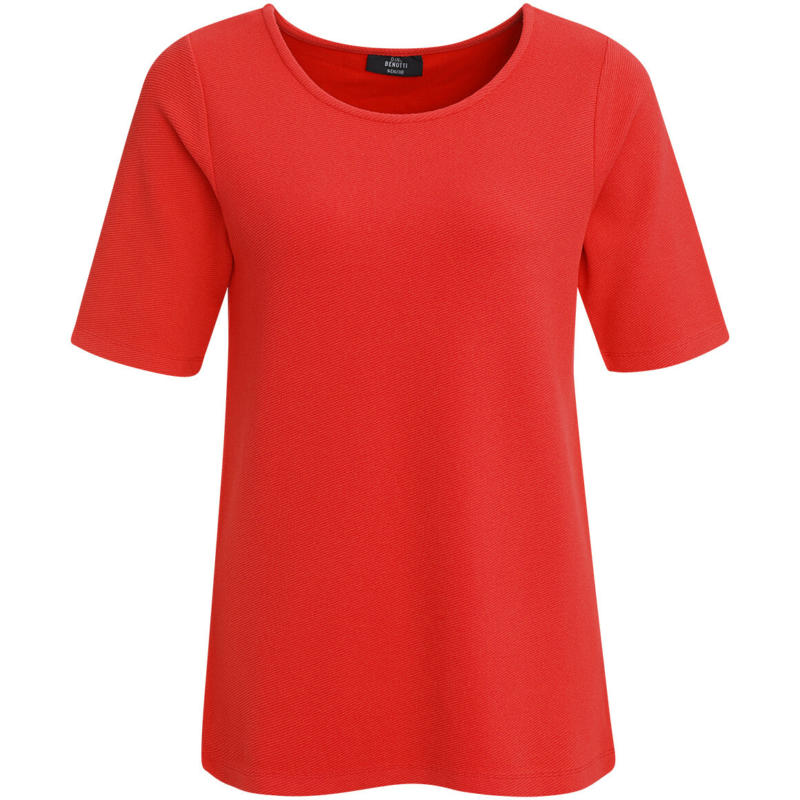Damen-T-Shirt mit Struktur