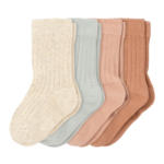 Ernsting's family 4 Paar Baby Socken mit Rippstruktur - bis 01.05.2024