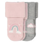 Ernsting's family 2 Paar Newborn Socken mit Umschlagbund - bis 08.05.2024