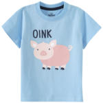 Ernsting's family Baby T-Shirt mit Schweinchen-Print - bis 24.04.2024
