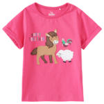 Ernsting's family Baby T-Shirt mit Tier-Applikation - bis 17.04.2024