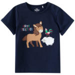 Ernsting's family Baby T-Shirt mit Tier-Applikation - bis 24.04.2024