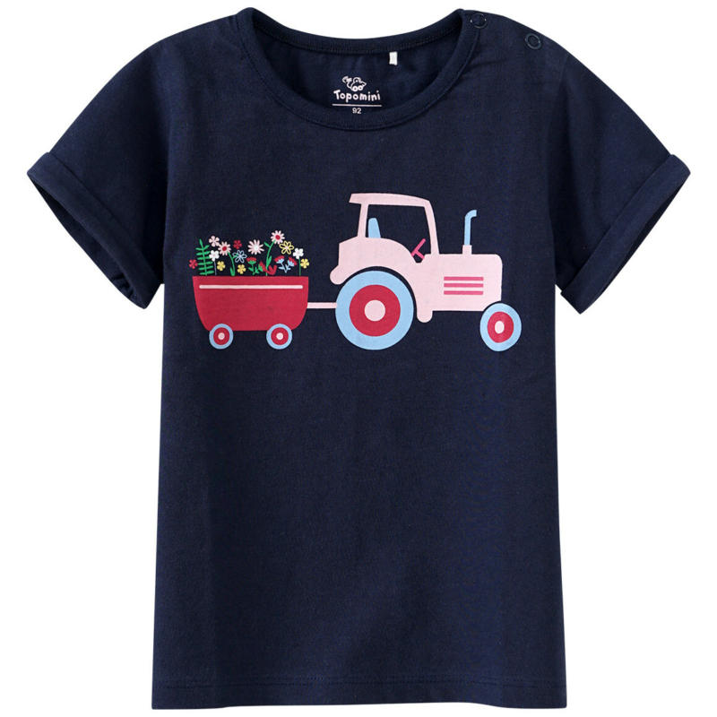 Baby T-Shirt mit Trecker-Print