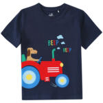 Ernsting's family Jungen T-Shirt mit Tecker-Applikation - bis 24.04.2024