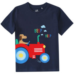 Jungen T-Shirt mit Tecker-Applikation