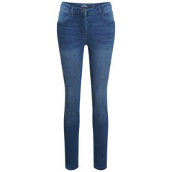 Damen Jeggings mit Used-Waschung
