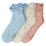 Ernsting's family 3 Paar Baby Socken mit gewellten Bündchen - bis 24.04.2024