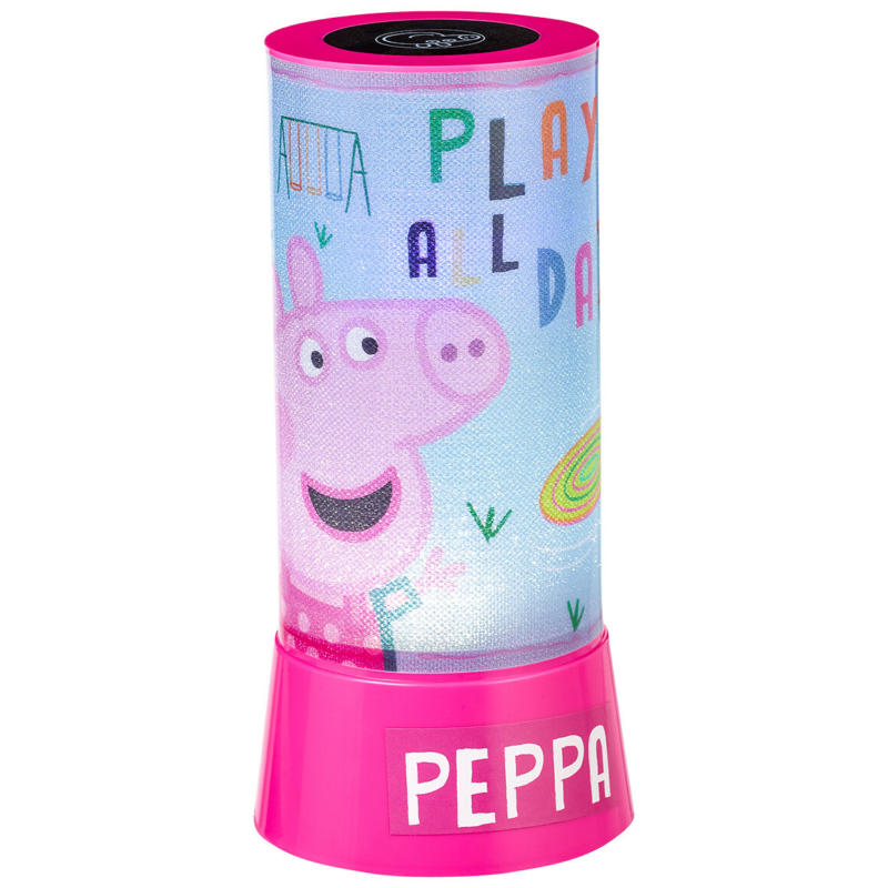 Peppa Pig mit LED Projektor mit Farbwechsel