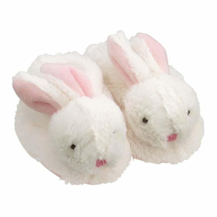 Babyschuhe LAPIN, Polyester, weiss/rosa