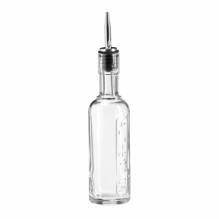 Flasche OPTIMA, Glas, transparent