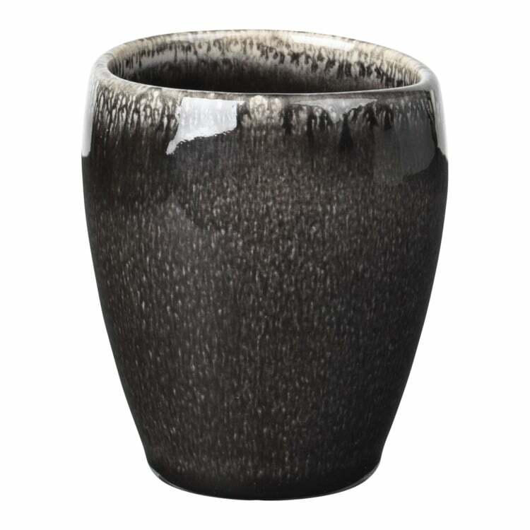 Espressobecher NORDIC COAL, Keramik, anthrazit