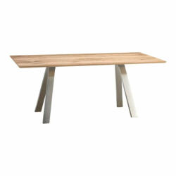 Table de salle à manger SENTINO, matériau de bois, chêne