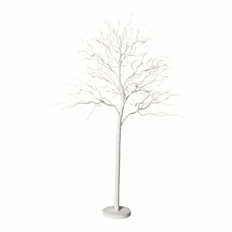 LED-Baum OUTDOOR LIGHT, Kunststoff, weiss