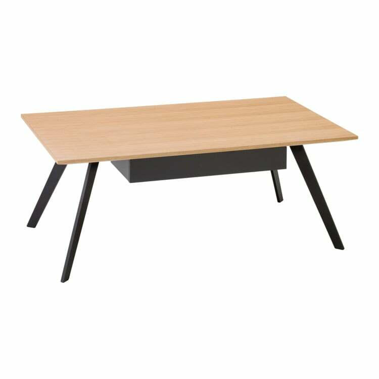 Table basse CT511, bois, chêne