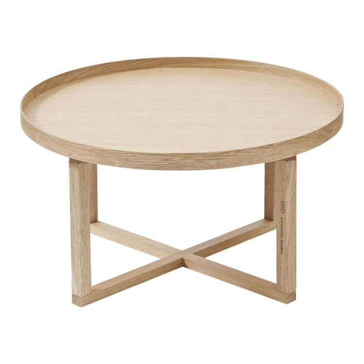 Beistelltisch TABLE, Holz, eichefarbig