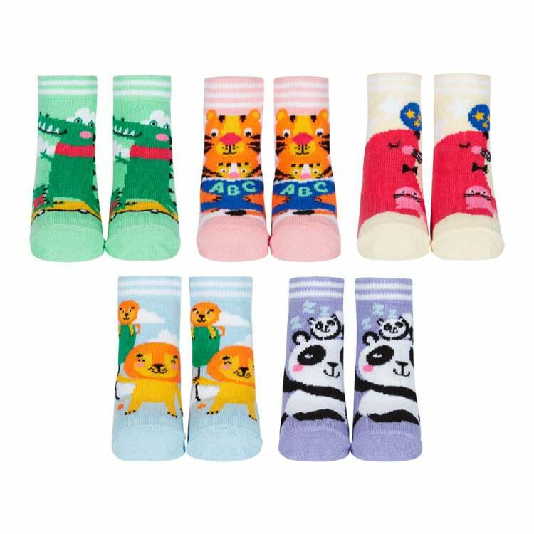 Chaussettes pour enfants KIDDY, coton/polyamide (pa)/élasthanne, multicolor, 12-24mo