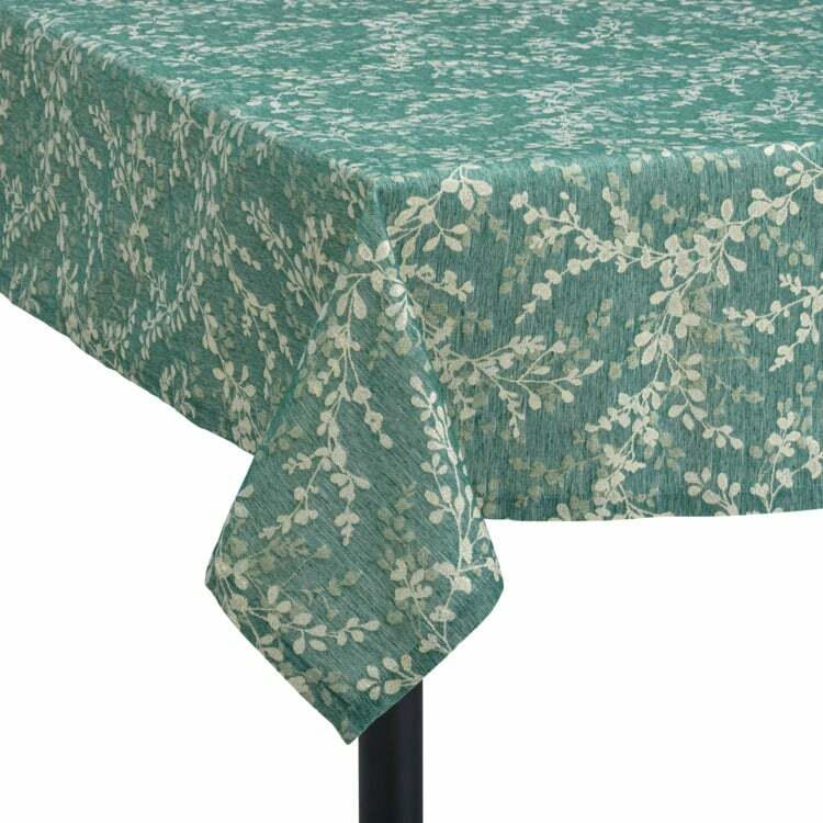 Nappe FENISE, polyester/coton/, jade