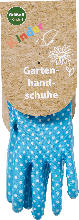 dm-drogerie markt Dekorieren & Einrichten Gartenhandschuhe für Kinder, blau/gepunktet (Größe 5) - bis 30.04.2024
