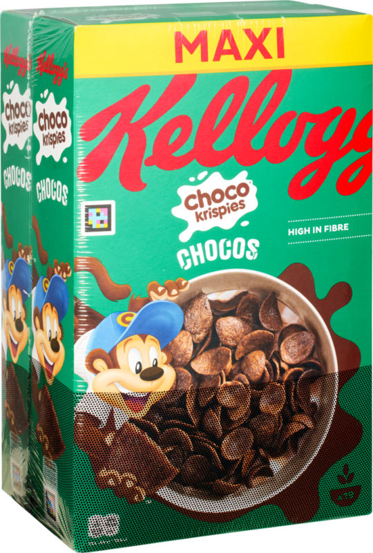 Kellogg’s Choco Krispies, Chocos, 2 x 580 g