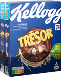 Kellogg’s Trésor, Goût Cookie & Cream, 2 x 375 g