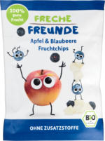 Denner Freche Freunde Bio-Fruchtchips, Apfel und Blaubeere, 16 g - ab 02.04.2024