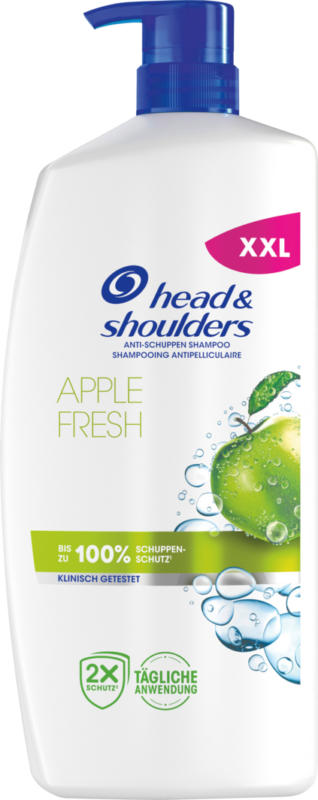 Shampoing antipelliculaire Apple Fresh Head & Shoulders, 800 ml