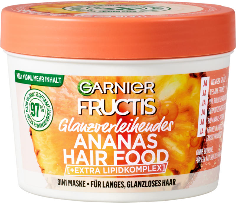Masque Fructis Hair Food Pineapple, 400 ml
