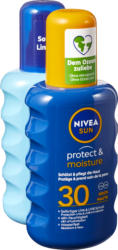 Trattamento solare & Doposole Nivea Sun, FP 30, spray, 200 ml ciascuno