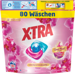 X-Tra Waschmitel Caps Color Aromatherapie Orchidee, 80 cicli di lavaggio, 960 g