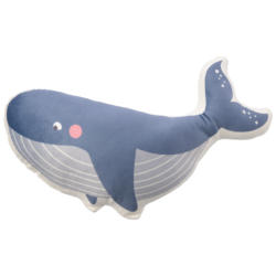 Figurenkissen Wal in weicher Qualität (Nur online)