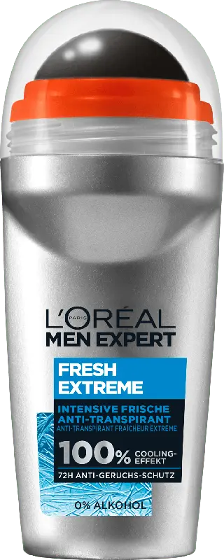 L'ORÉAL PARIS MEN EXPERT Anti-Transpirant Roll-On Fresh Extreme