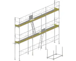 EKRO Systemgerüst für Fassaden mit Fertigbelag für Fassaden - verzinkt 45m²