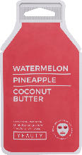 dm-drogerie markt Yeauty Tuchmaske Watermelon-Pineapple-Coconut Butter - bis 30.04.2024