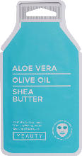 dm-drogerie markt Yeauty Tuchmaske Aloe Vera-Olive-Shea Butter - bis 30.04.2024