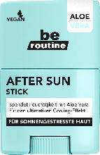 dm-drogerie markt #be routine After Sun Stick mit Aloe Vera - bis 30.04.2024