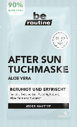 #be routine After Sun Tuchmaske mit Aloe Vera