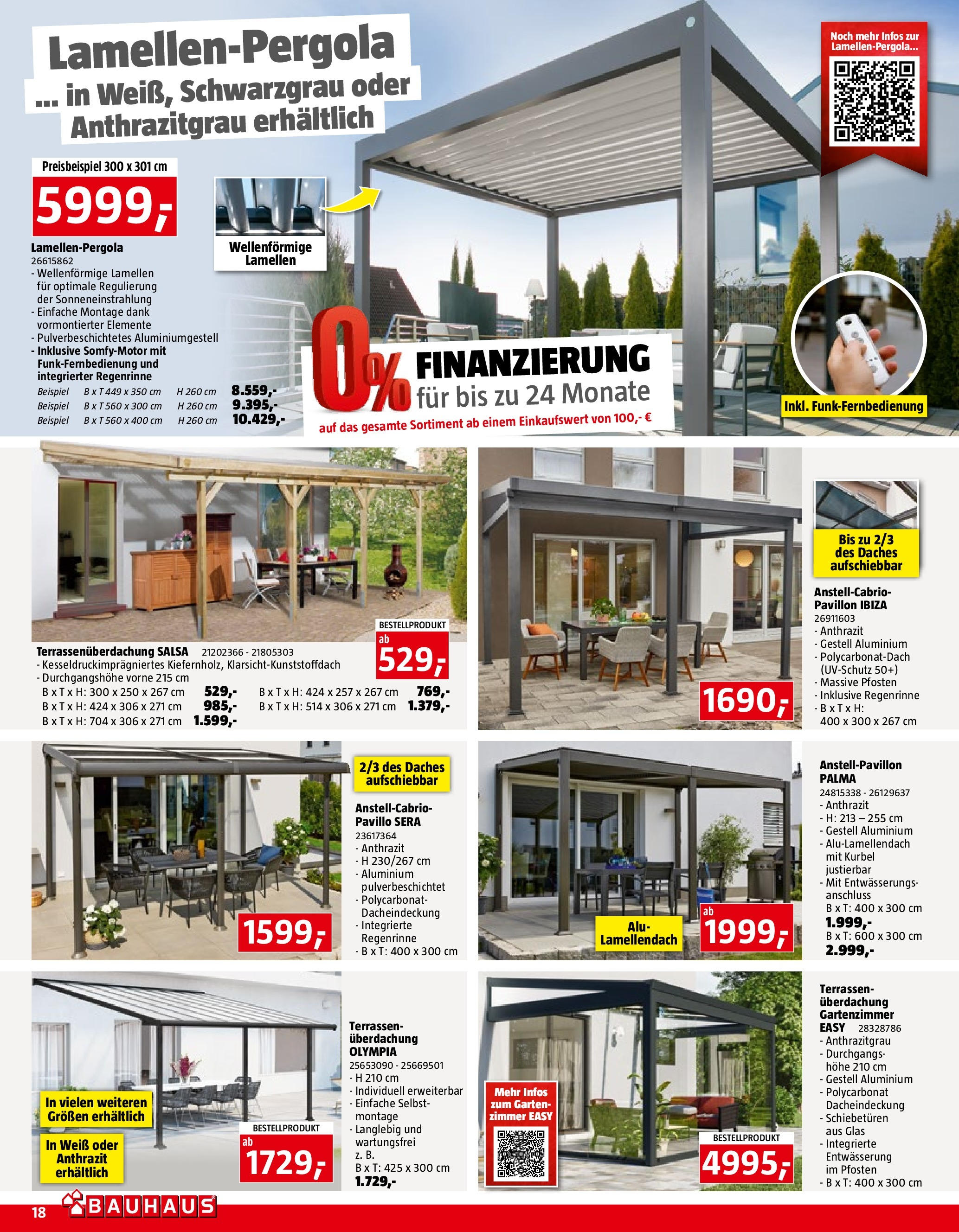 Bauhaus Prospekt aktuell von 03.04.2024 - Aktuelle Angebote | Seite: 18