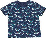 dm-drogerie markt ALANA T- Shirt Pro Climate mit Wal-Muster, dunkelblau, Gr. 104 - bis 30.04.2024