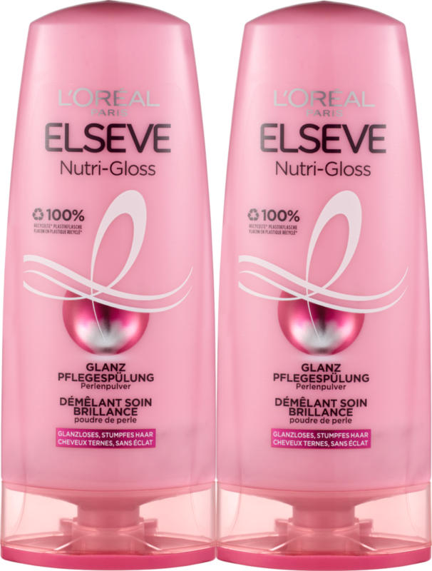 Balsamo Nutri-Gloss L’Oréal Elseve, 2 x 200 ml