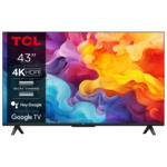 Технополис Телевизор TCL 43P61B 4K Ultra HD LED SMART TV, GOOGLE TV, 43.0 ", 108.0 см - до 24-10-24