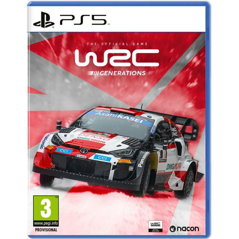 Игра WRC GENERATIONS PLAYSTATION 5 PS5