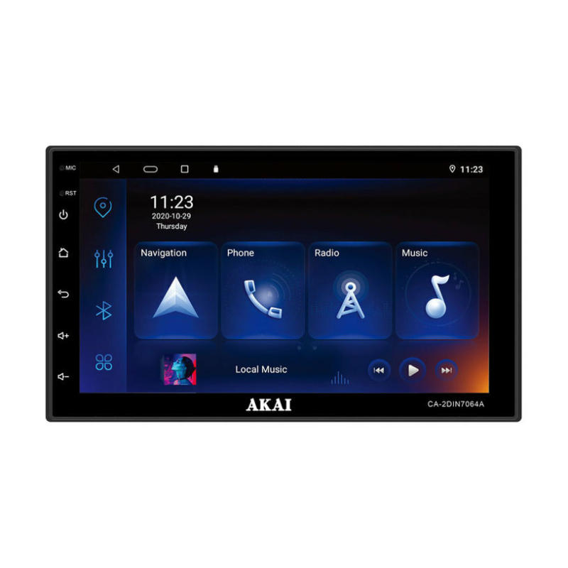 Авто Ресийвър AKAI CA-2DIN7064A BLUETOOTH, USB