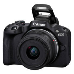 Безогледален фотоапарат CANON EOS R50 +RF-S18-45 24.2 MPx, WI-FI, MIRRORLESS